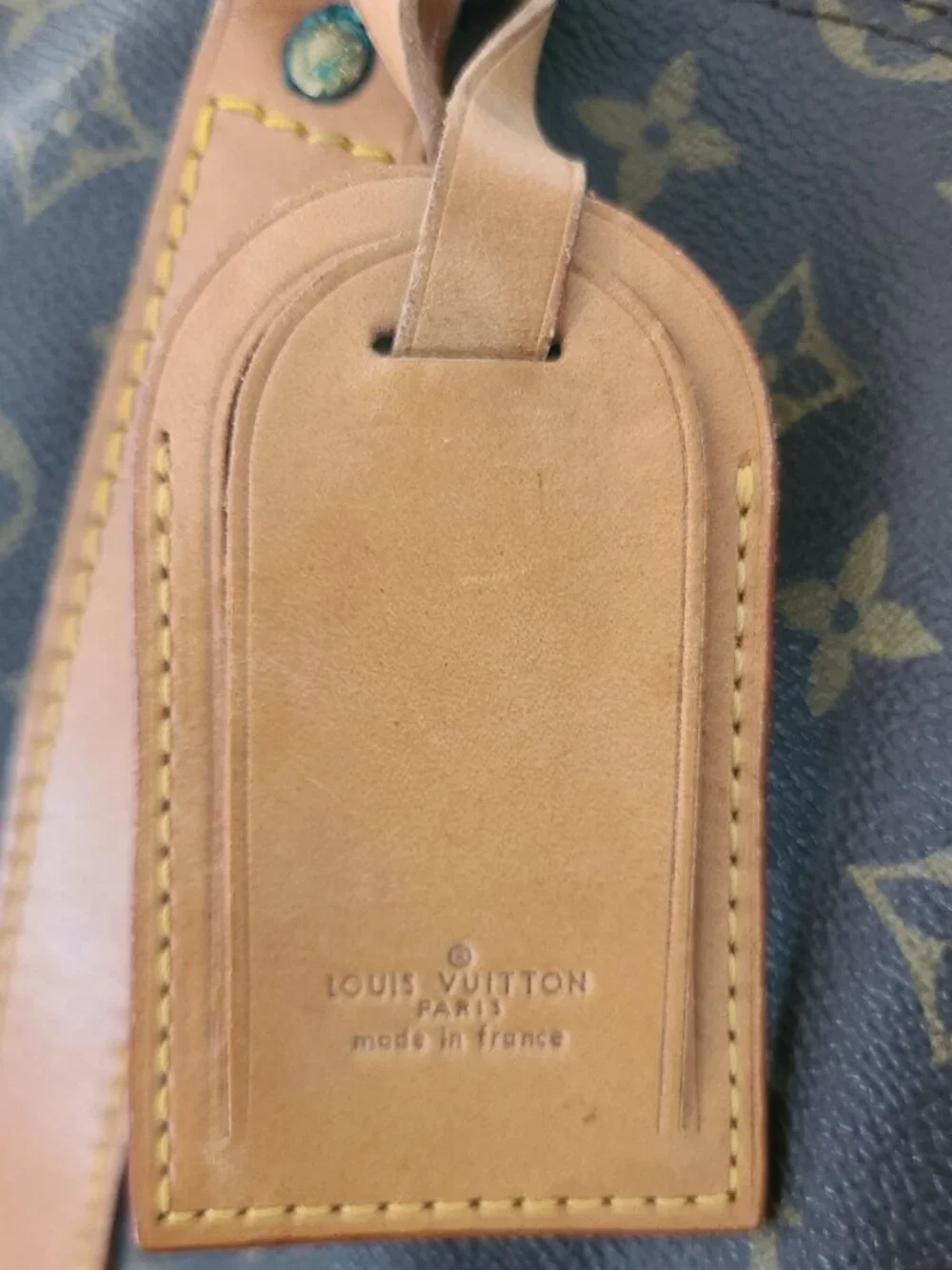 Louis Vuitton Keepall Bandouliere 55 Monogram Vintage 1984 w/ Original Strap